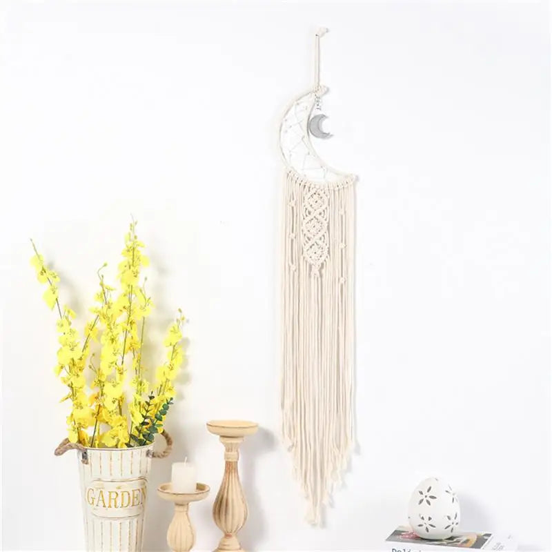 Bohemian Chic Macrame Wall Hanging – Whimsical Fiber Art